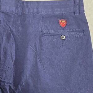 Vintage Polo Ralph Lauren Shorts Golf Pleated Seersucker 33 medium